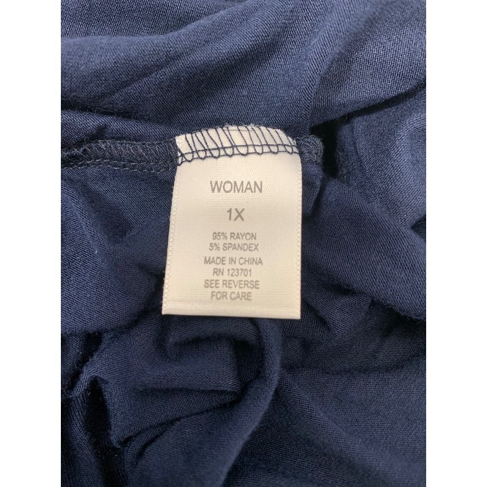 Dressbarn Women's Navy Blue Blouse - Picture 4 of 6